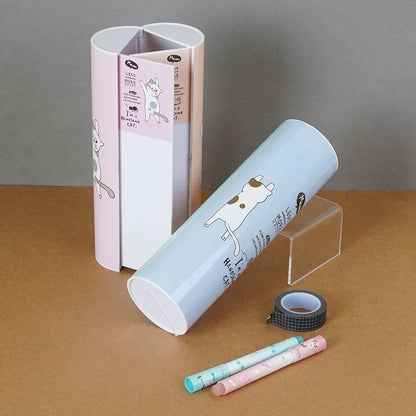 Creative Cylindrical stationery Pencil Box
