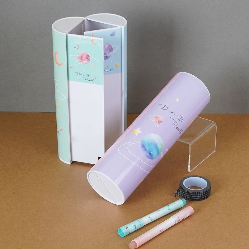 Creative Cylindrical stationery Pencil Box