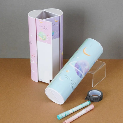 Creative Cylindrical stationery Pencil Box