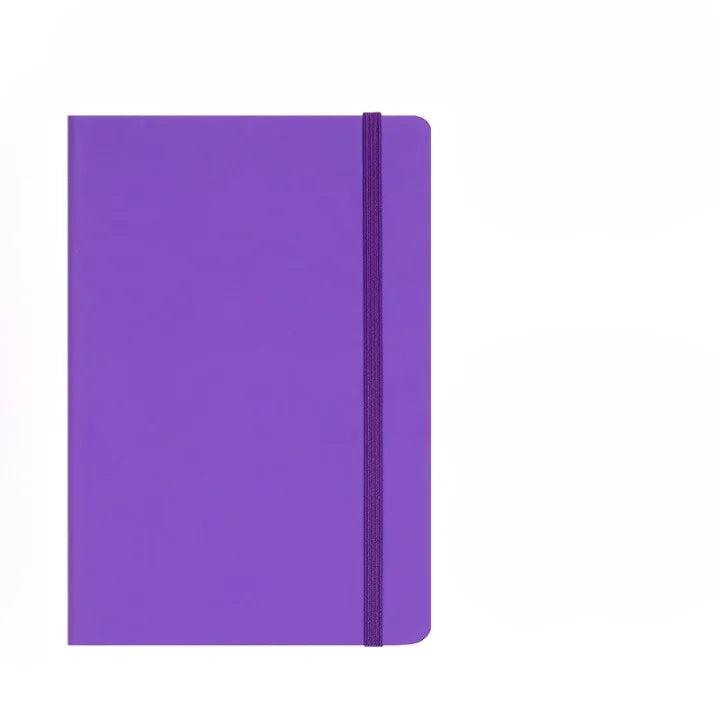 Classic Hardcover Lined Notebook with Elastic Closure