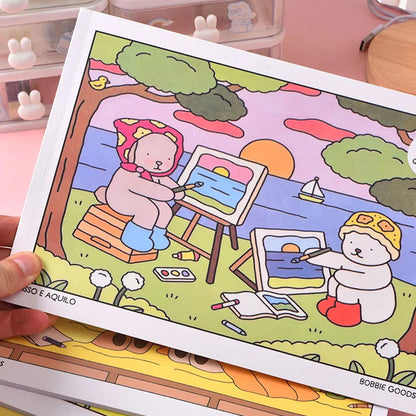 Bobby Bear Coloring Book