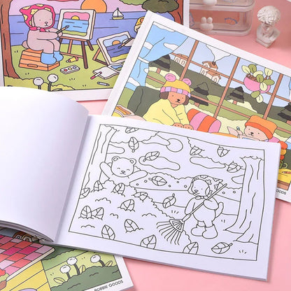 Bobby Bear Coloring Book