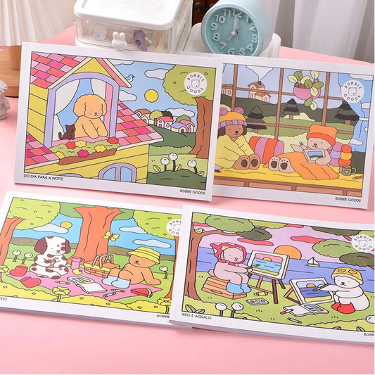 Bobby Bear Coloring Book