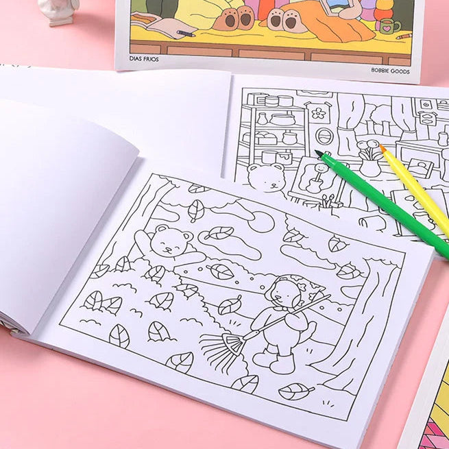 Bobby Bear Coloring Book