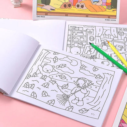 Bobby Bear Coloring Book