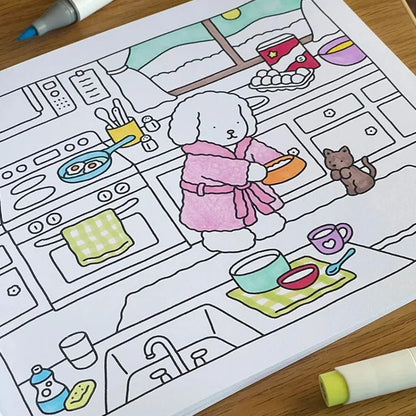 Bobby Bear Coloring Book