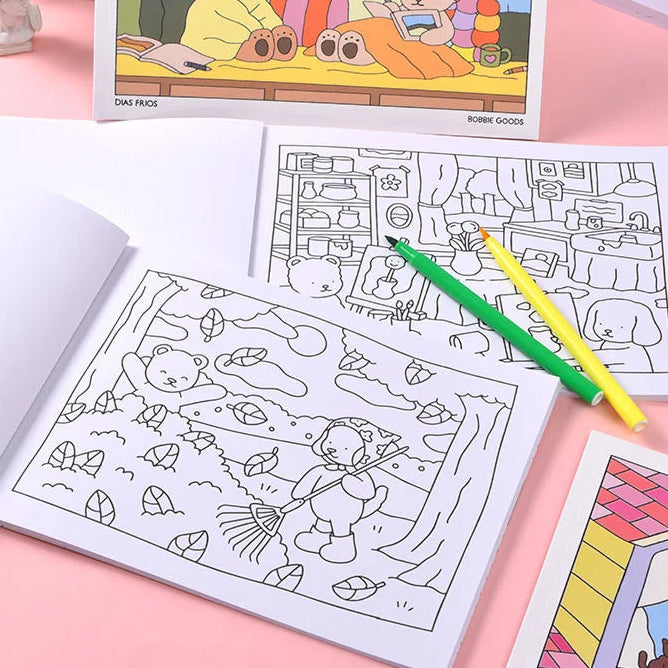 Bobby Bear Coloring Book