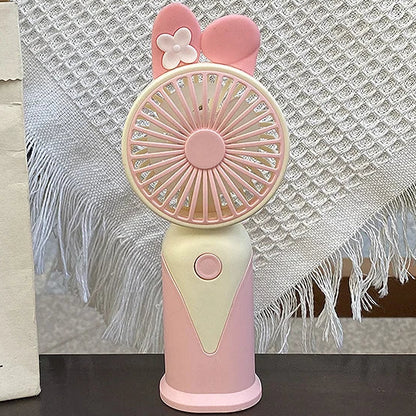Bunny & Bow Sanrio Theme Mini Handheld Fan