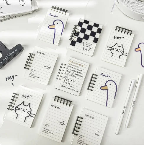 Cute Cartoon Loose Leaf Memo Pad