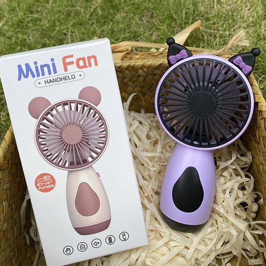 Cute Cartoon Mini Handheld Fan