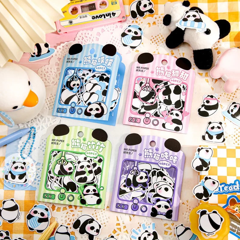 Catch a Panda Series Sticker Pack