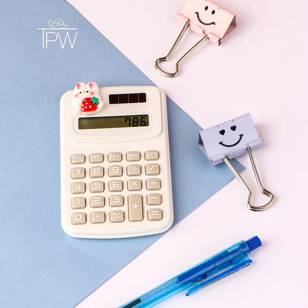 Cute Cartoon Portable Mini Pocket Calculator