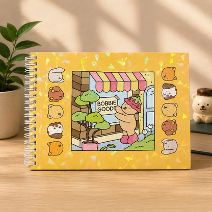 Landscape Coil Coloring Book