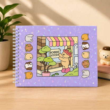 Landscape Coil Coloring Book