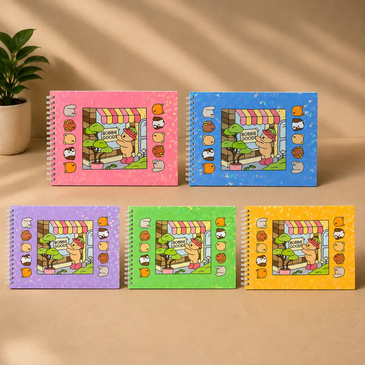 Landscape Coil Coloring Book