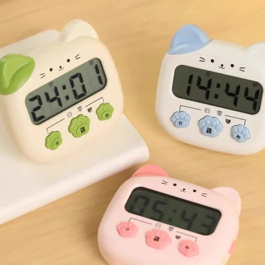 Cute Kitty Desktop Alarm Timer