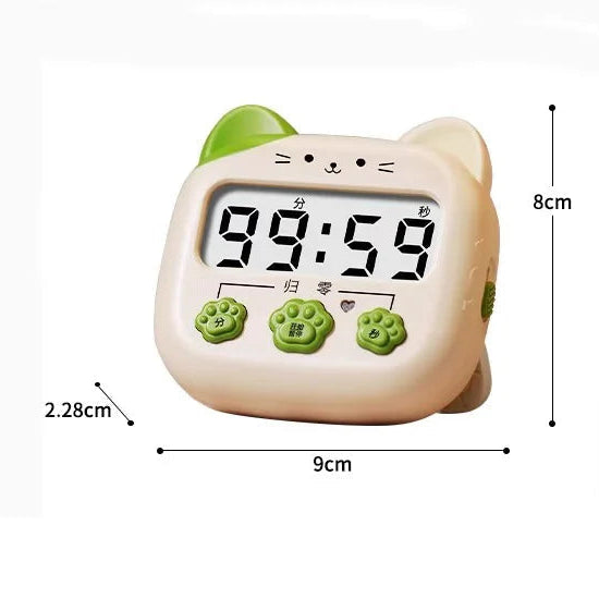 Cute Kitty Desktop Alarm Timer