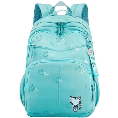 Cute Cat Large Capacity Unisex School Backpack