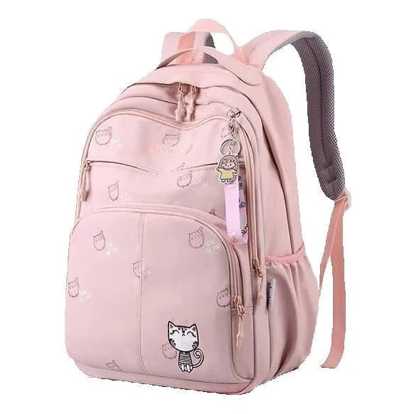 Cute Cat Large Capacity Unisex School Backpack