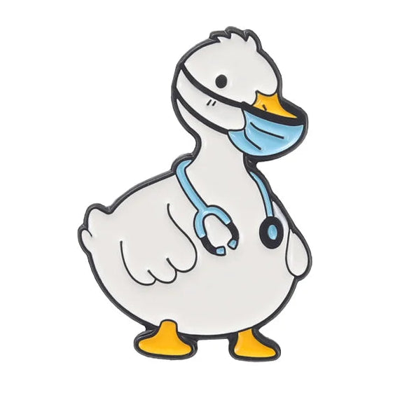 Ducktor Brooches n Enamel Pins