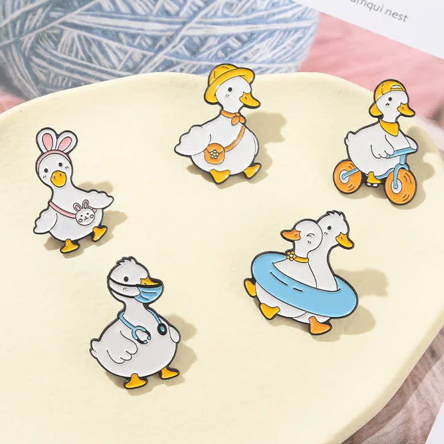 Ducktor Brooches n Enamel Pins