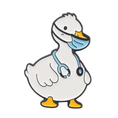Ducktor Brooches n Enamel Pins