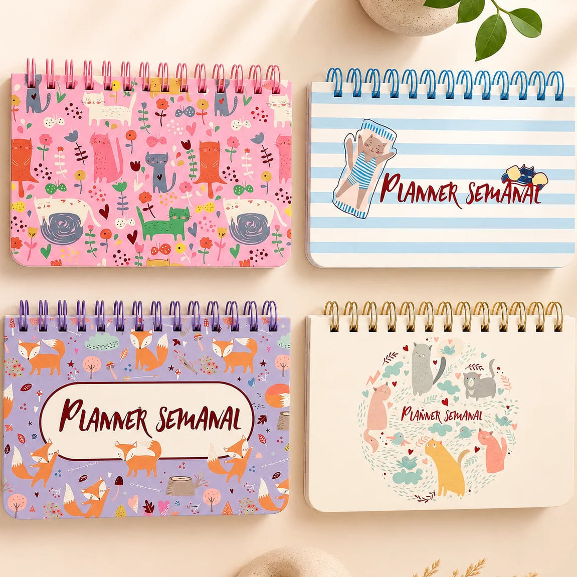 Spanish Spiral Weekly Planner