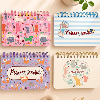 Spanish Spiral Weekly Planner