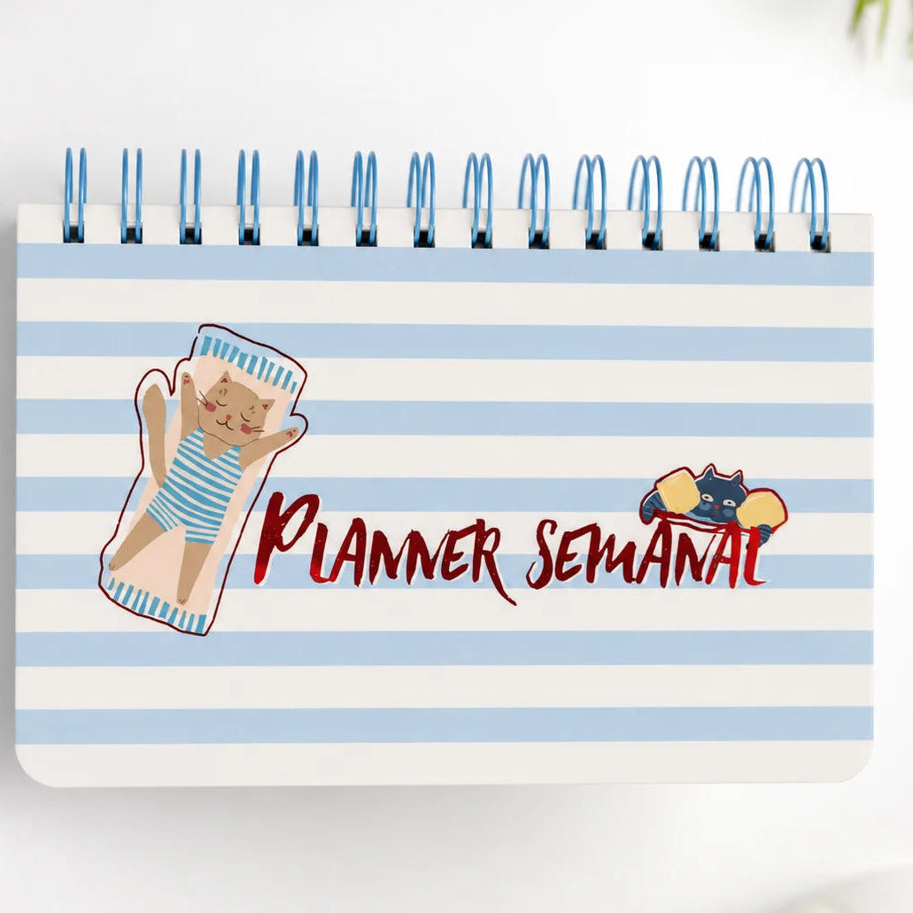 Spanish Spiral Weekly Planner