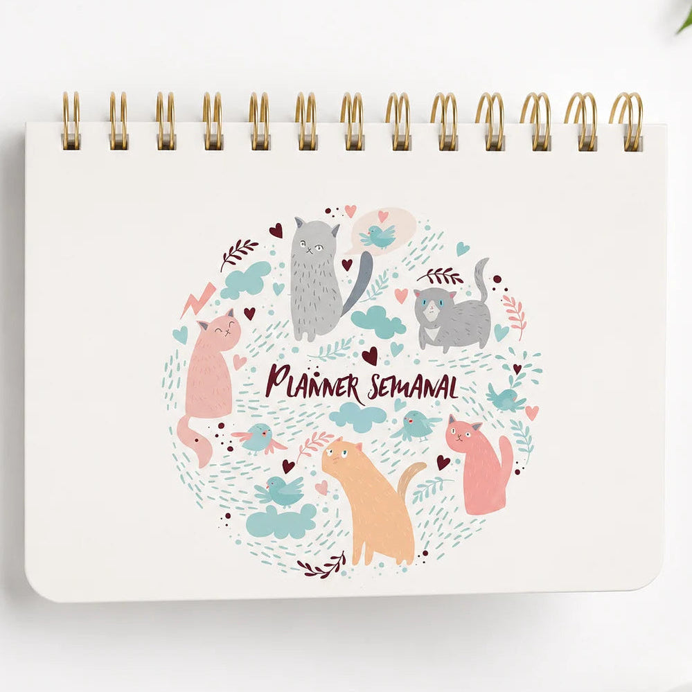 Spanish Spiral Weekly Planner