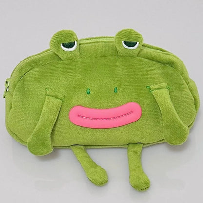 Lazy Frog Plush Mini Pouch