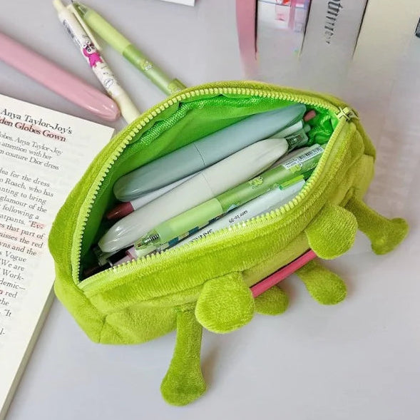 Lazy Frog Plush Mini Pouch
