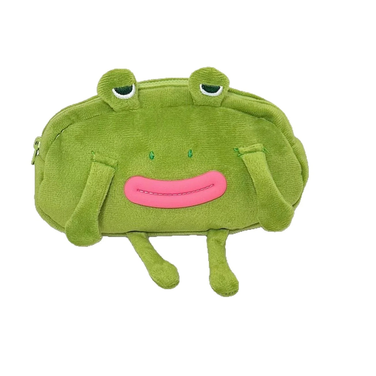 Lazy Frog Plush Mini Pouch