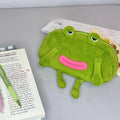 Lazy Frog Plush Mini Pouch