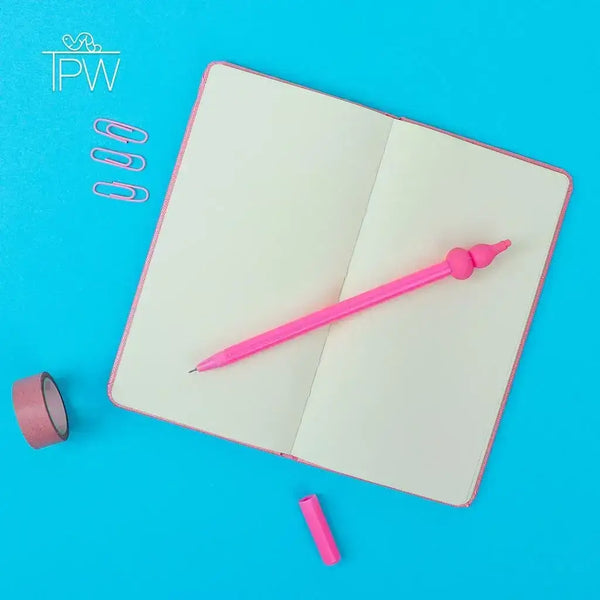 Daisy Flower Journal With Cute Pen