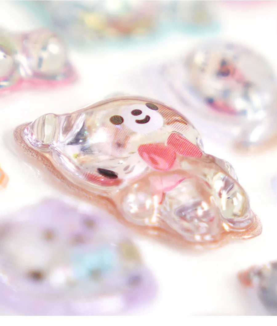 Japanese 3D Puffy Sticker Sheet