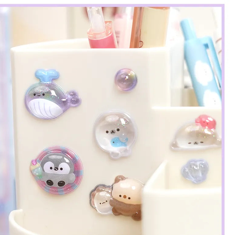 Japanese 3D Puffy Sticker Sheet