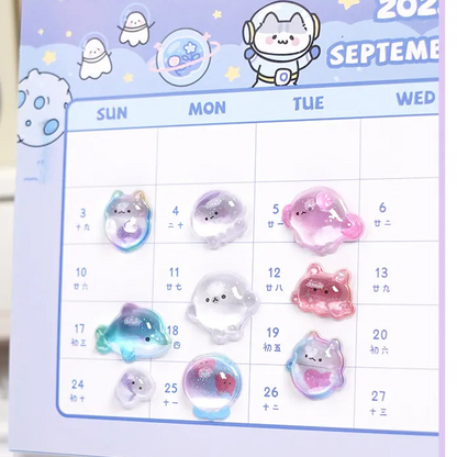 Japanese 3D Puffy Sticker Sheet