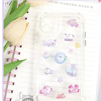 Japanese 3D Puffy Sticker Sheet