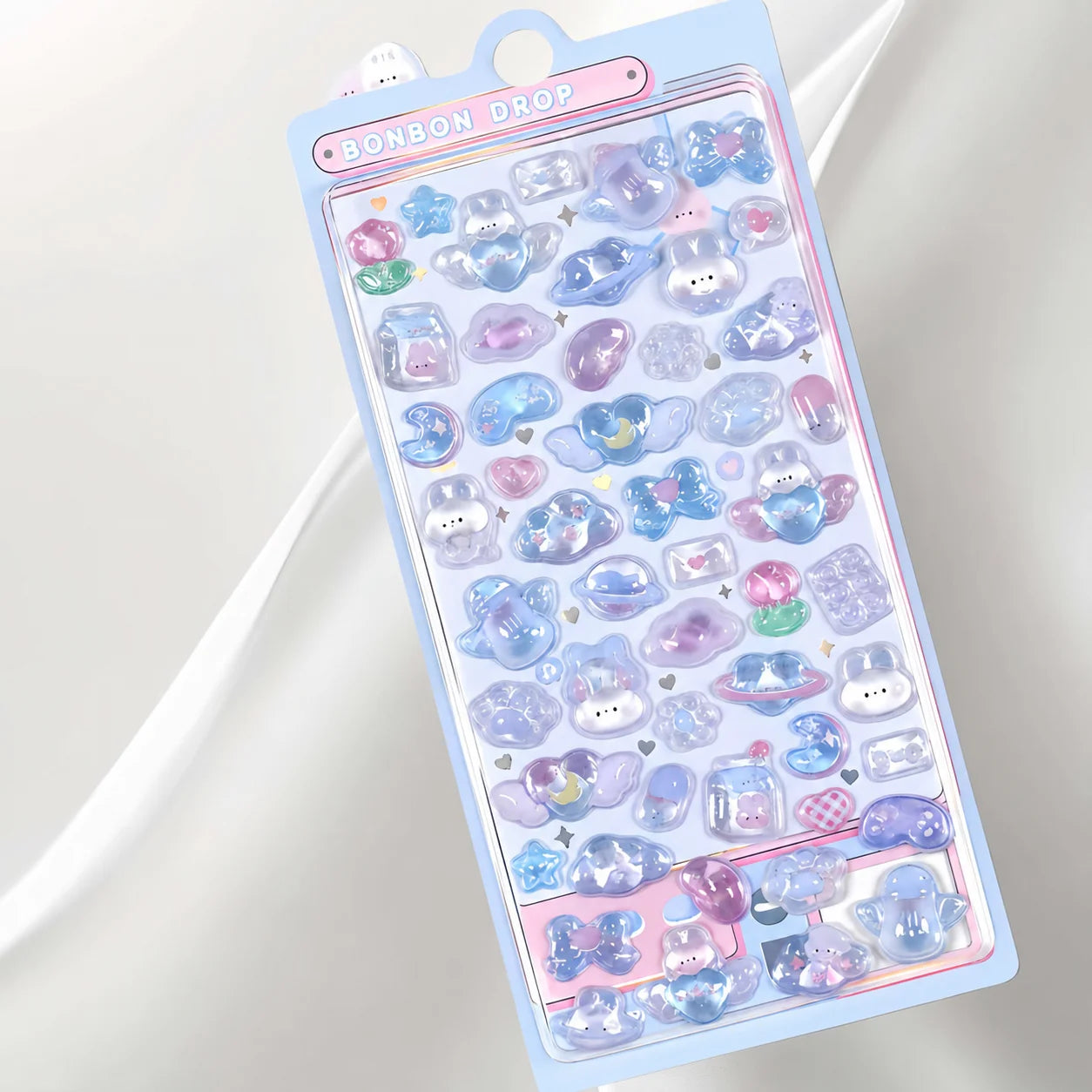 Japanese 3D Puffy Sticker Sheet