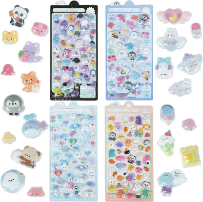 Japanese 3D Puffy Sticker Sheet