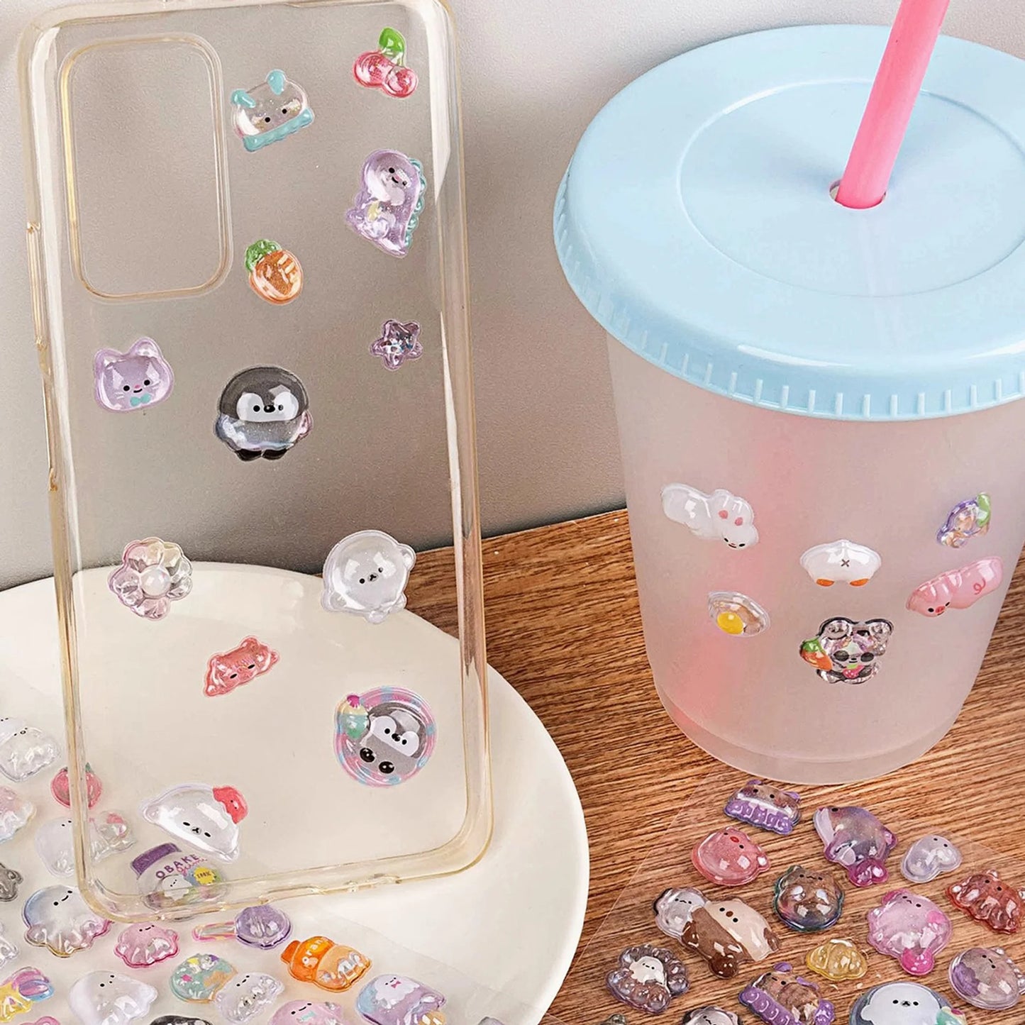 Japanese 3D Puffy Sticker Sheet