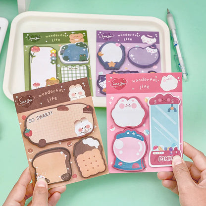 Cute Korean Combination Sticky Note Pack