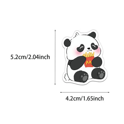 Panda Cartoon Decorative Graffiti Stickers