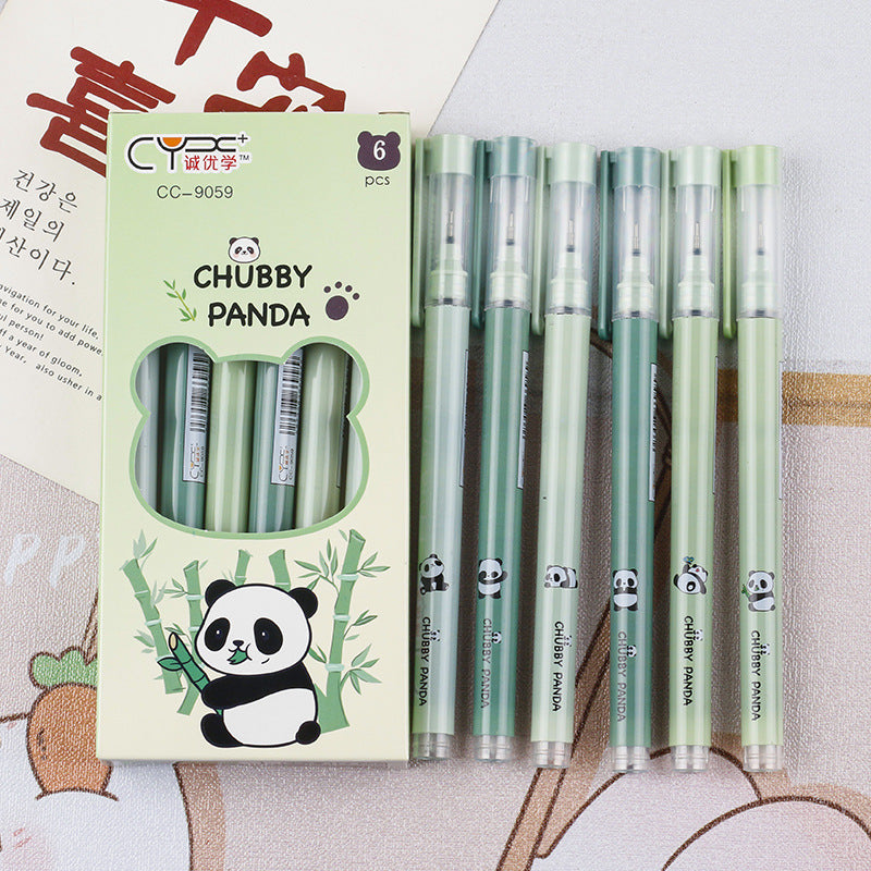 Cute Panda Rollerball Pen Set