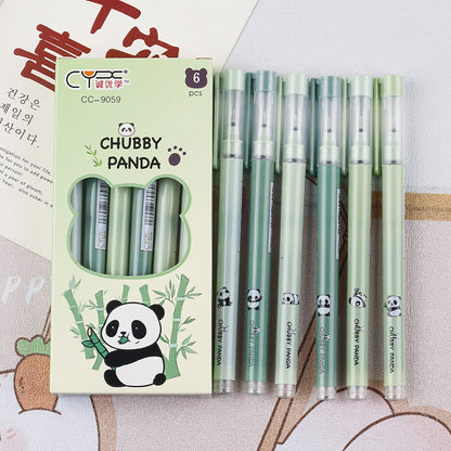 Cute Panda Rollerball Pen Set