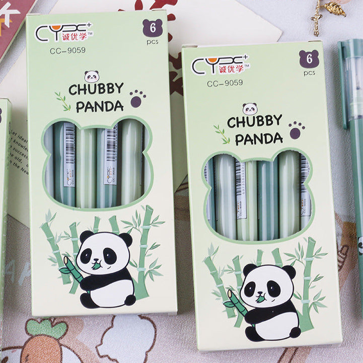 Cute Panda Rollerball Pen Set