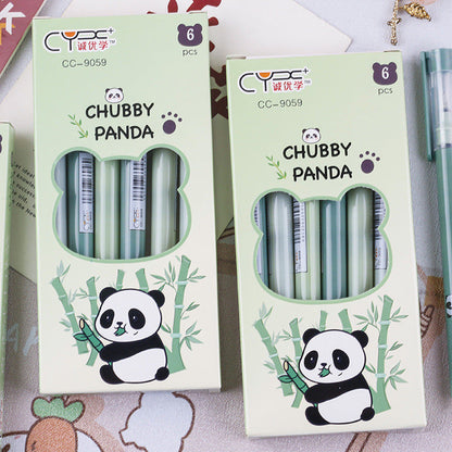 Cute Panda Rollerball Pen Set