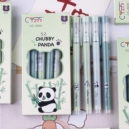 Cute Panda Rollerball Pen Set