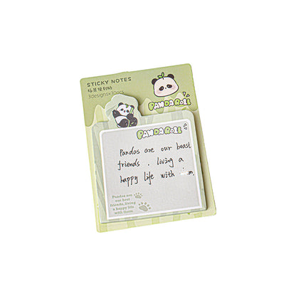 Cute Panda Sticky Notes Set of 4